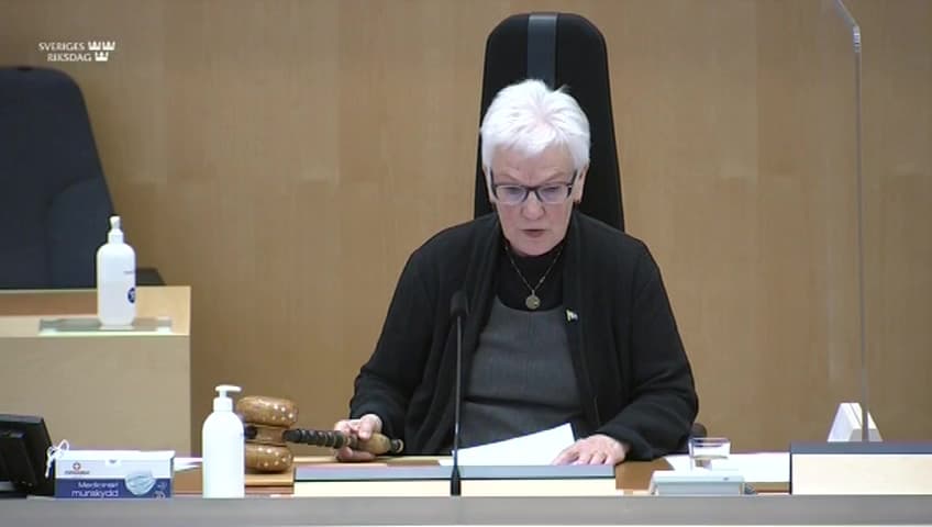 Stillbild från Beslut, Beslut