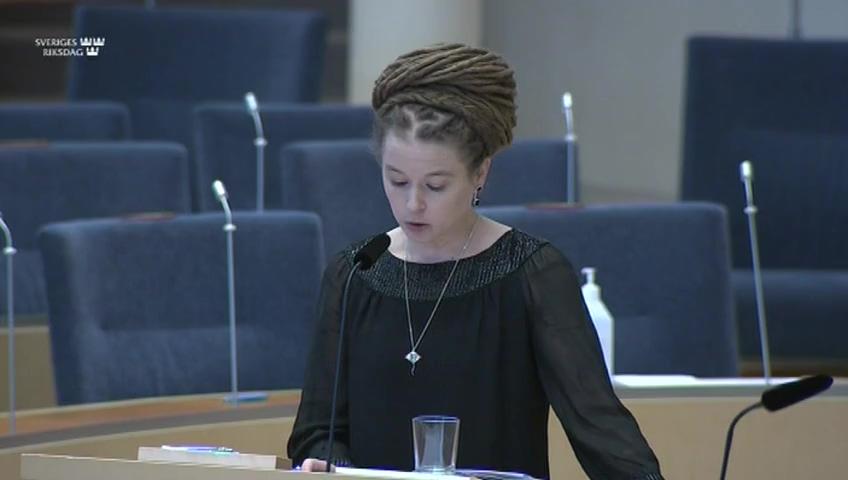 Stillbild från Interpellationsdebatt, Ett polariserande debattklimat