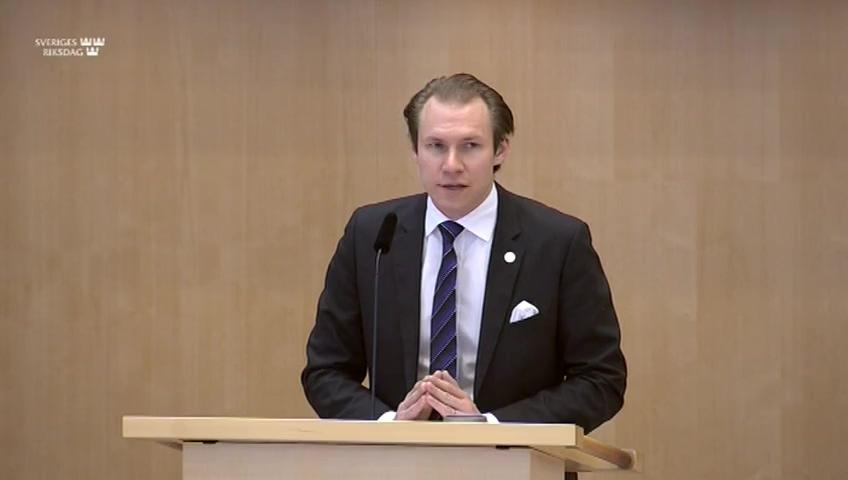 Stillbild från Debatt om förslag, Europarådet