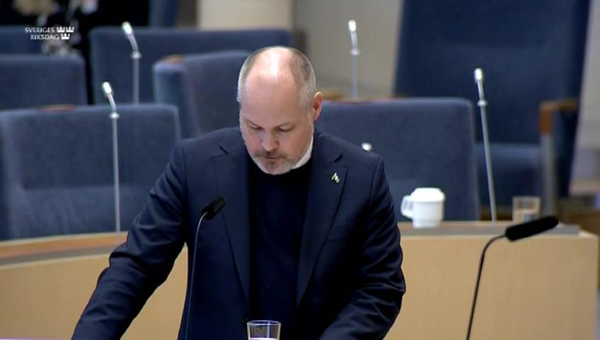 Stillbild från Interpellationsdebatt, Åtgärder för att stärka det svenska medborgarskapet