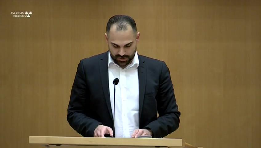 Stillbild från Debatt om förslag, Medborgarskap