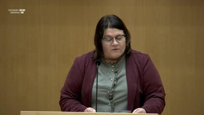 Stillbild från Debatt om förslag, Regional utvecklingspolitik