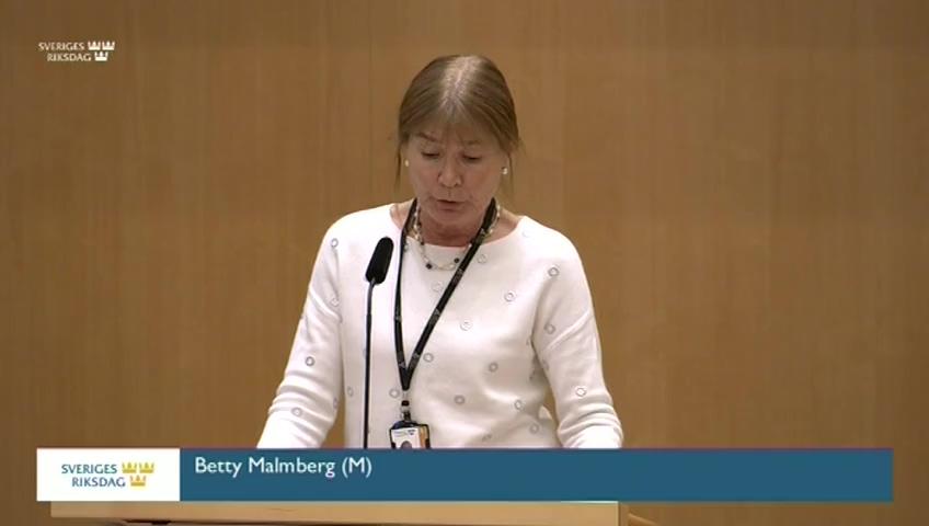 Stillbild från Debatt om förslag, Naturvård och biologisk mångfald