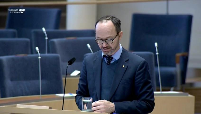 Stillbild från Interpellationsdebatt, Underhållet av våra vägar