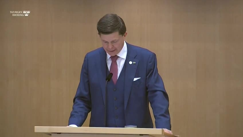 Stillbild från Bordläggning, Bordläggningsplenum