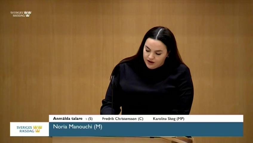 Stillbild från Debatt om förslag, Förskolan