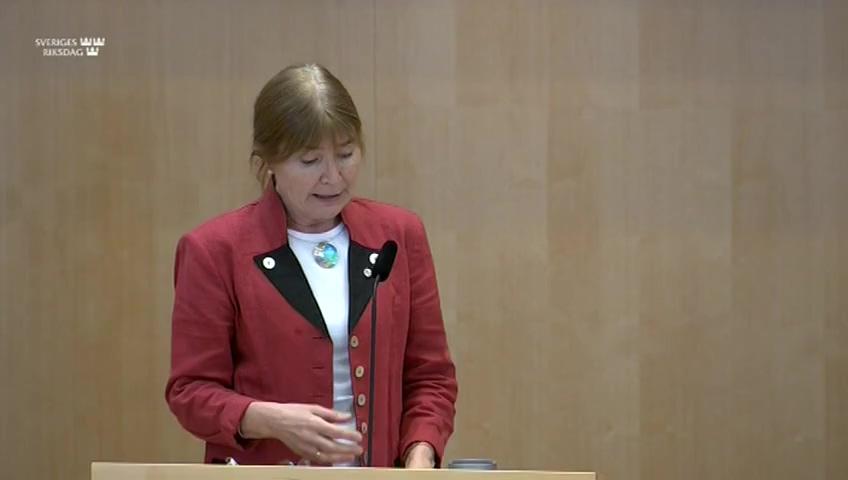 Stillbild från Debatt om förslag, Övergripande miljöfrågor