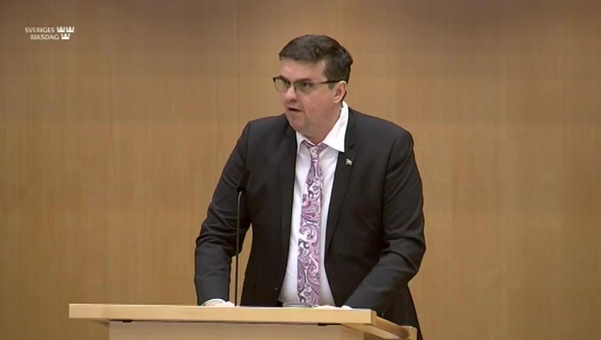 Stillbild från Debatt om förslag, Vaccininköp och vaccinleveranser