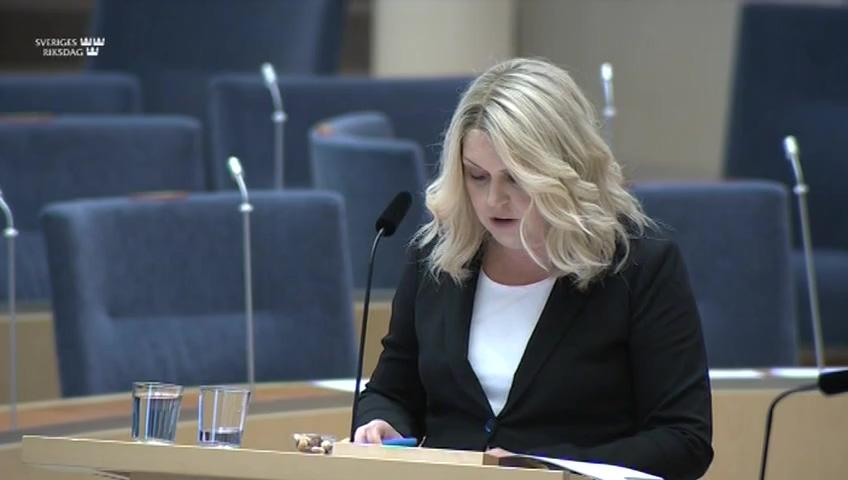 Stillbild från Interpellationsdebatt, Brister i smittspårningen