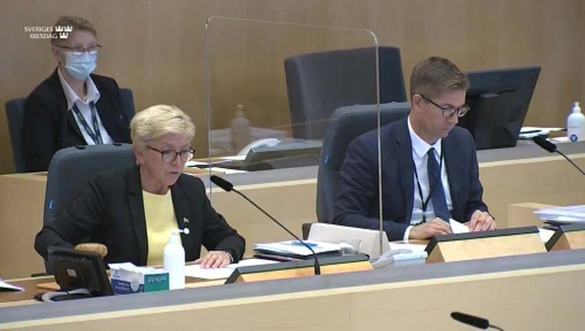Stillbild från Beslut, Beslut