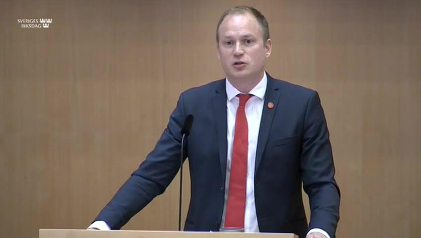 Stillbild från Debatt om förslag, Straffrättsliga frågor