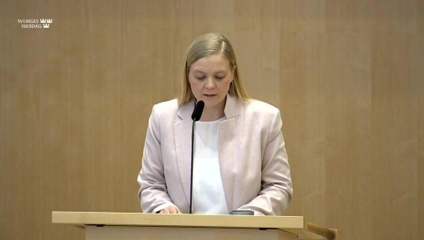 Stillbild från Debatt om förslag, Pensioner