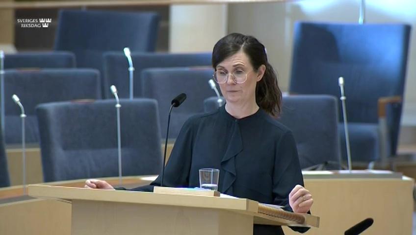 Stillbild från Interpellationsdebatt, Investeringsstöd till hyresbostäder