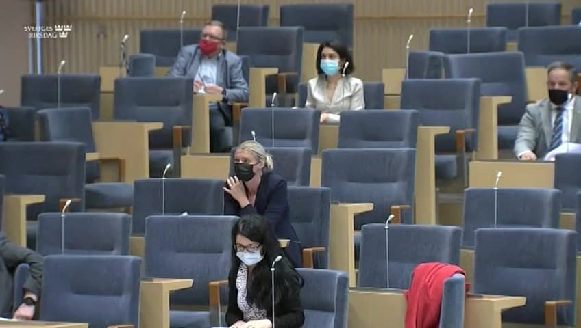 Stillbild från Beslut, Beslut