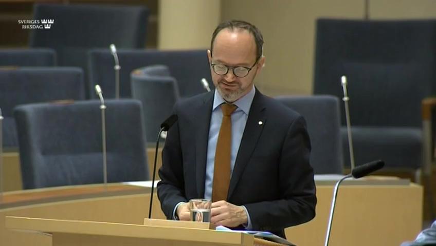 Stillbild från Interpellationsdebatt, Mobilitetspaketets framtid