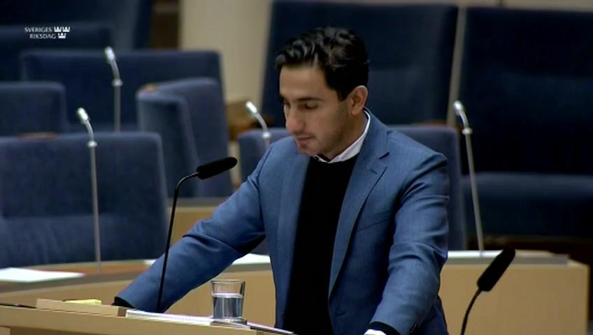 Stillbild från Interpellationsdebatt, Åtgärder mot den ökande psykiska ohälsan