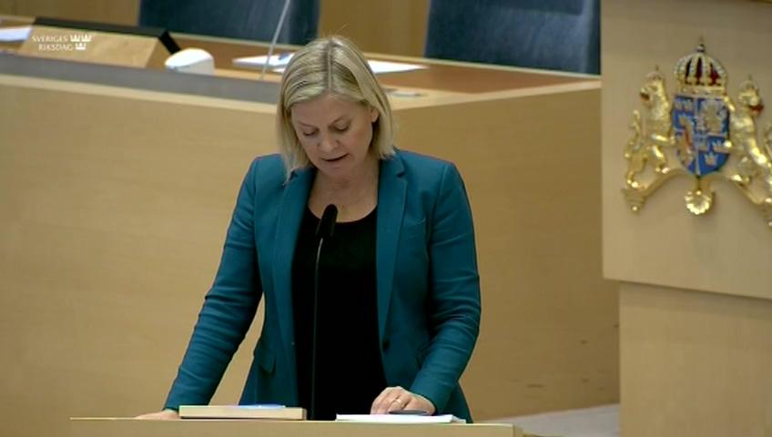 Stillbild från Interpellationsdebatt, Avvikande personnummer