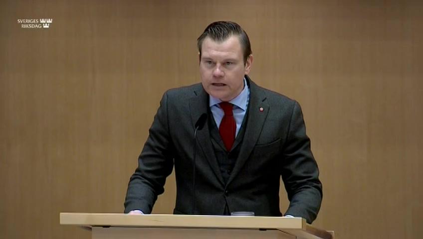 Stillbild från Debatt om förslag, Fiskeripolitik