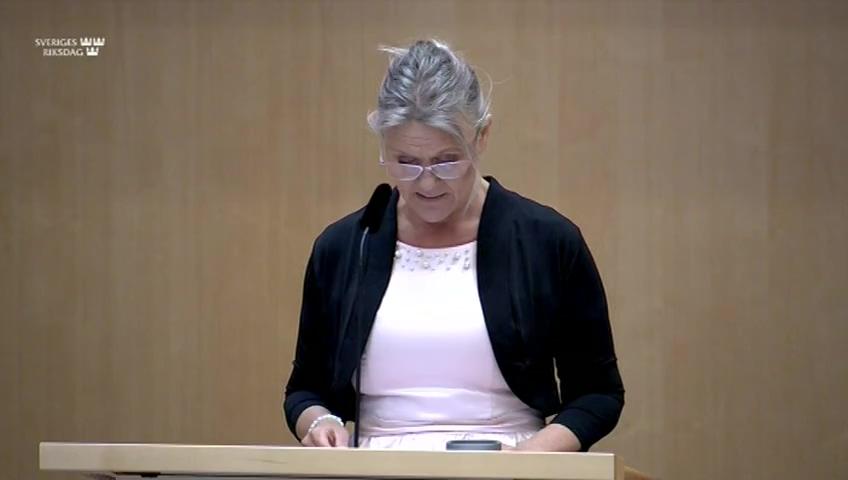 Stillbild från Debatt om förslag, Förbättrade möjligheter till bilstöd