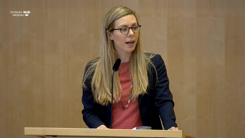 Stillbild från Debatt om förslag, Cirkulär ekonomi