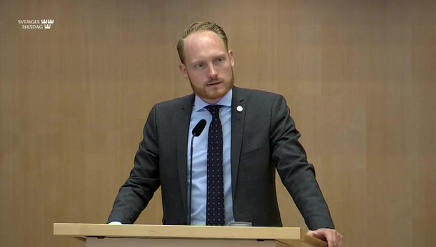 Stillbild från Debatt om förslag, Nordiskt och arktiskt samarbete