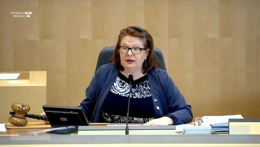 Stillbild från Debatt om förslag, Genomförande av EU:s ändringsdirektiv om byggnaders energiprestanda