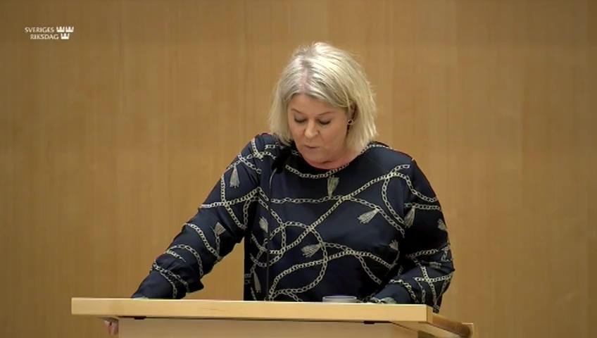 Stillbild från Debatt om förslag, Frågor om psykisk hälsa