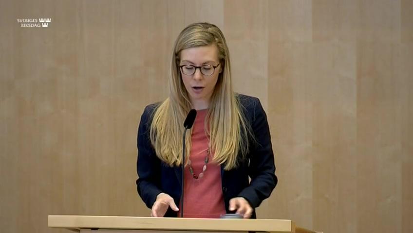 Stillbild från Debatt om förslag, Kemikaliepolitik