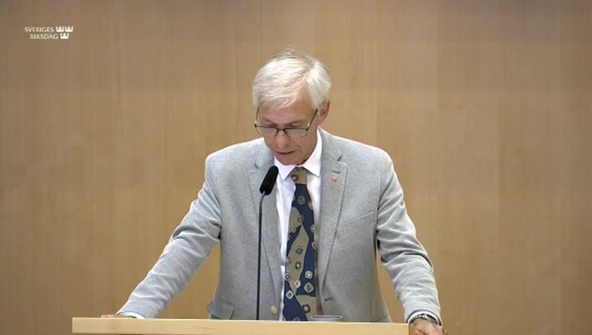 Stillbild från Debatt om förslag, Socialtjänst- och barnfrågor