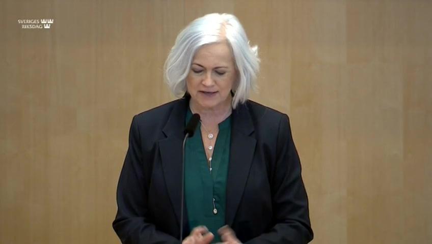 Stillbild från Debatt om förslag, Ersättning till särskilt sårbara grupper i arbetsför ålder