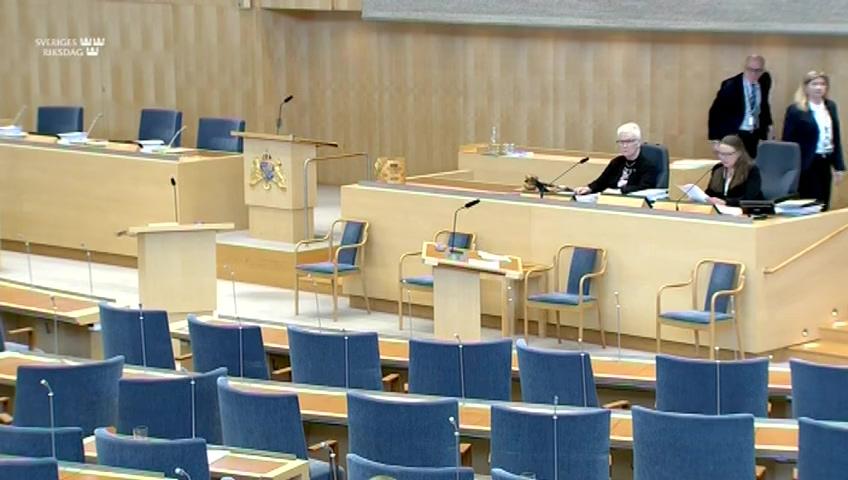 Stillbild från Debatt om förslag, Kommunala och regionala frågor