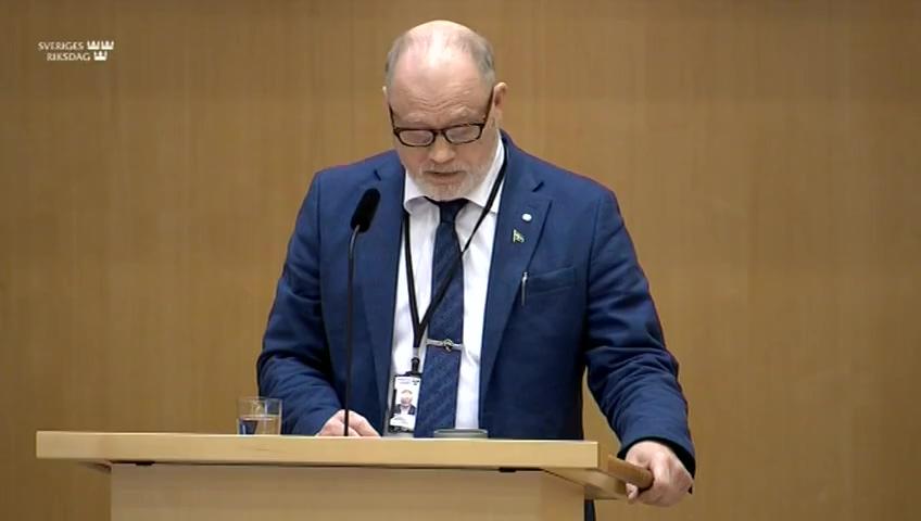 Stillbild från Debatt om förslag, Protokoll om immunitet och privilegier för Europeiska organisationen för kärnforskning