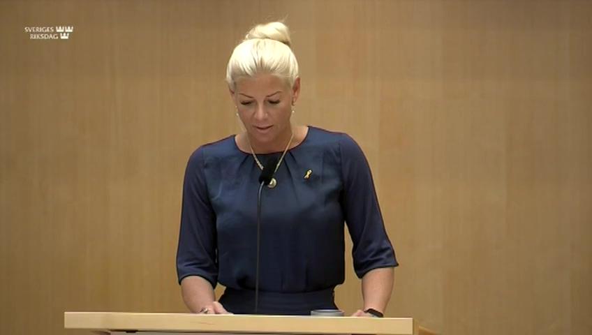 Stillbild från Debatt om förslag, Riksrevisionens rapport om statens arbete för att förhindra och hantera kärntekniska olyckor