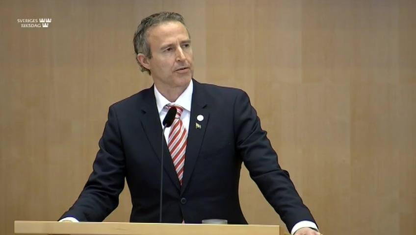 Stillbild från Debatt om förslag, Riksdagens arbetsformer