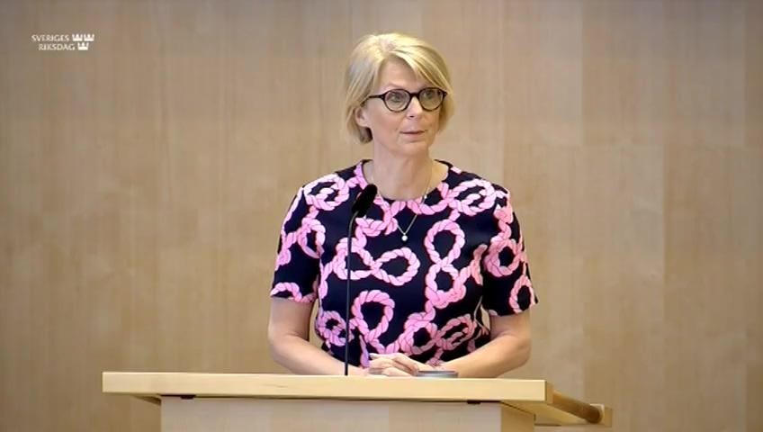 Stillbild från Debatt om förslag, Extra ändringsbudget för 2020 - Ytterligare åtgärder på skatteområdet med anledning av coronaviruset