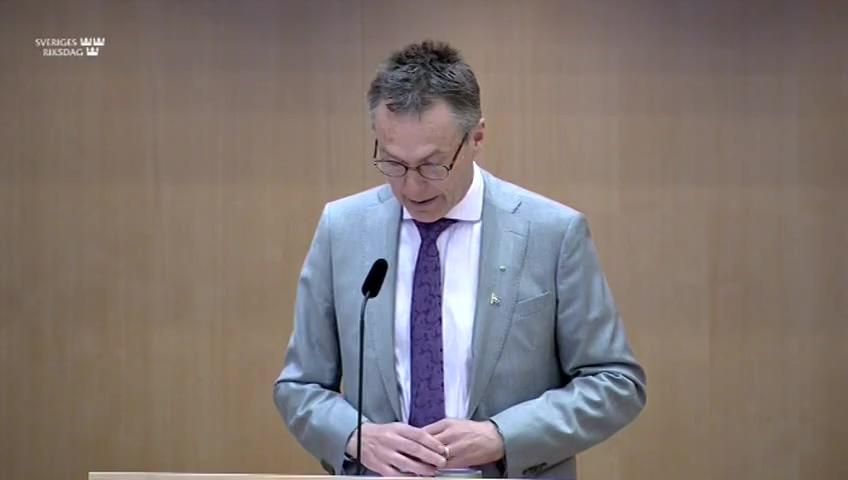 Stillbild från Debatt om förslag, Riksrevisionens rapport om det kommunala utjämningssystemet