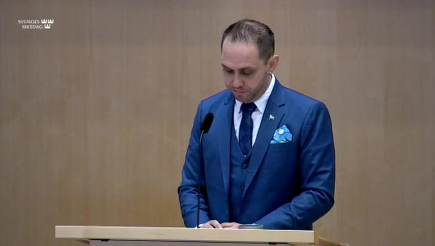 Stillbild från Debatt om förslag, Ersättningsrätt och insolvensrätt