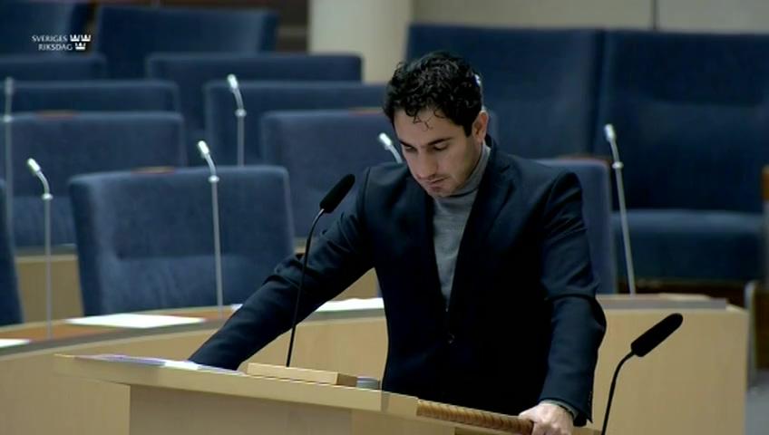 Stillbild från Interpellationsdebatt, De ideella organisationernas lotterier