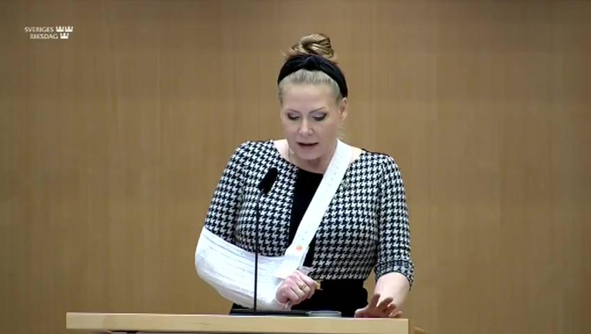 Stillbild från Debatt om förslag, Djurskydd