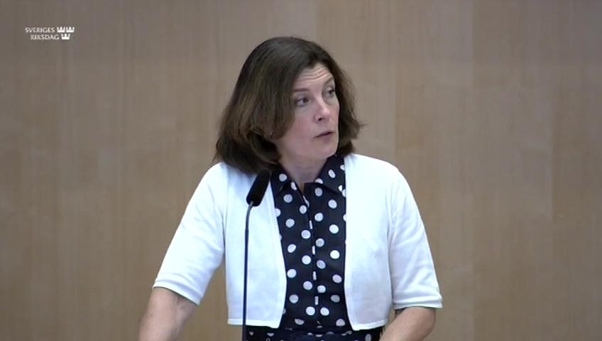 Stillbild från Debatt om förslag, Avgångsvillkor och karens för riksrevisorn och riksrevisionsdirektören
