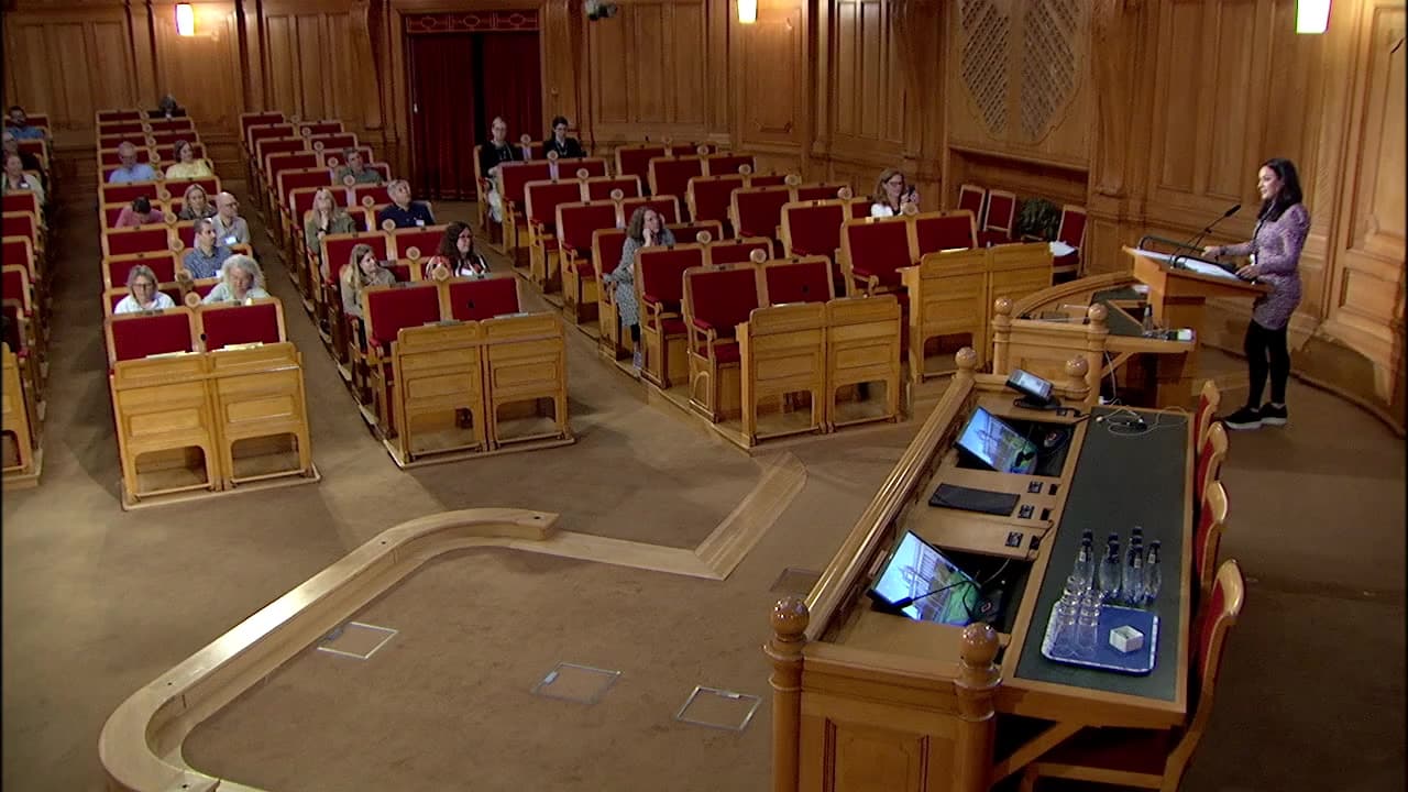 Stillbild från Öppet seminarium, Riksdagen och valet – fortbildningsdag för lärare