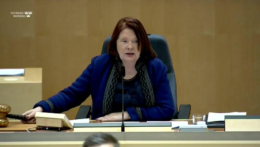 Stillbild från Debatt om förslag, Sjöfylleri