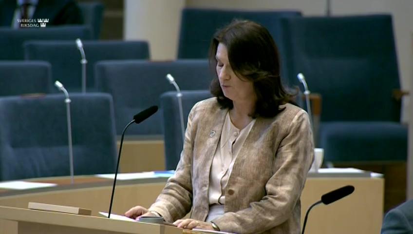 Stillbild från Interpellationsdebatt, Markering av Irans övergrepp mot hbtq-personer