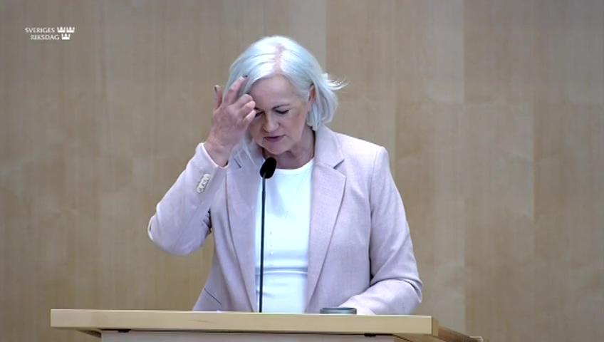 Stillbild från Debatt om förslag, Äldrefrågor