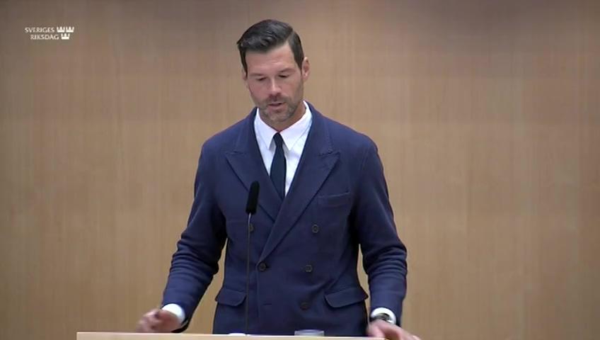 Stillbild från Debatt om förslag, Ett förenklat förfarande vid vissa beslut om hemlig avlyssning