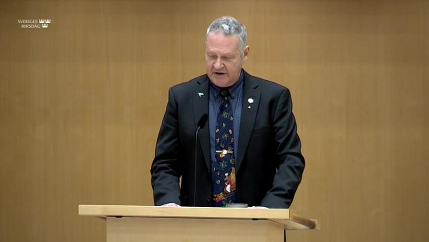 Stillbild från Debatt om förslag, Utgiftsområde 27 Avgiften till Europeiska unionen