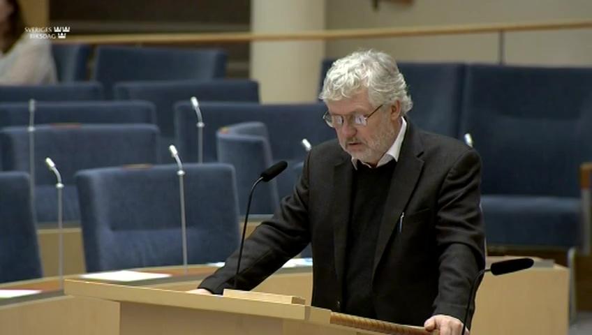 Stillbild från Interpellationsdebatt, Biståndet till Afghanistan