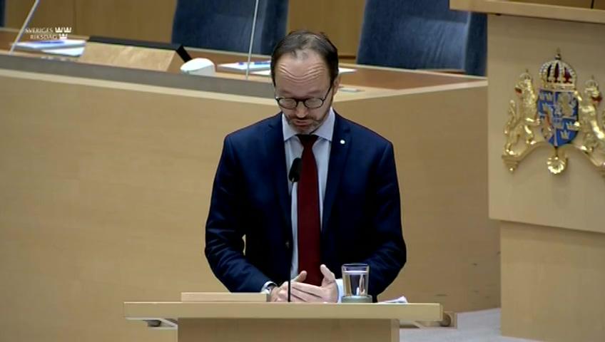 Stillbild från Interpellationsdebatt, Beställaransvar utan verkan
