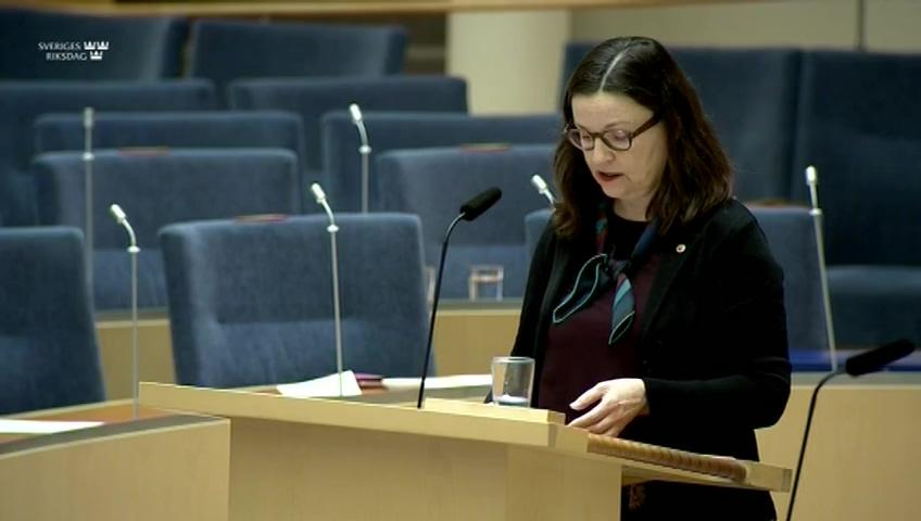 Stillbild från Interpellationsdebatt, Det fria skolvalet