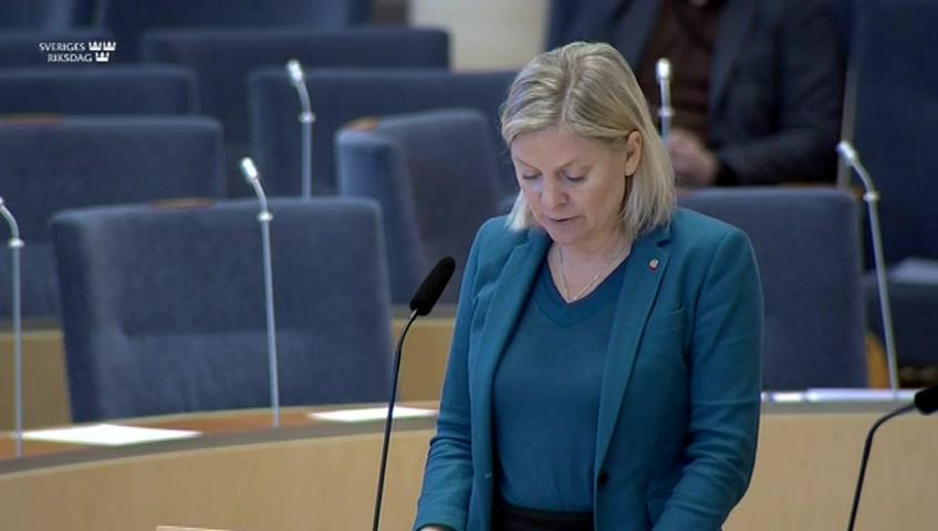 Stillbild från Interpellationsdebatt, Problem med samordningsnummer